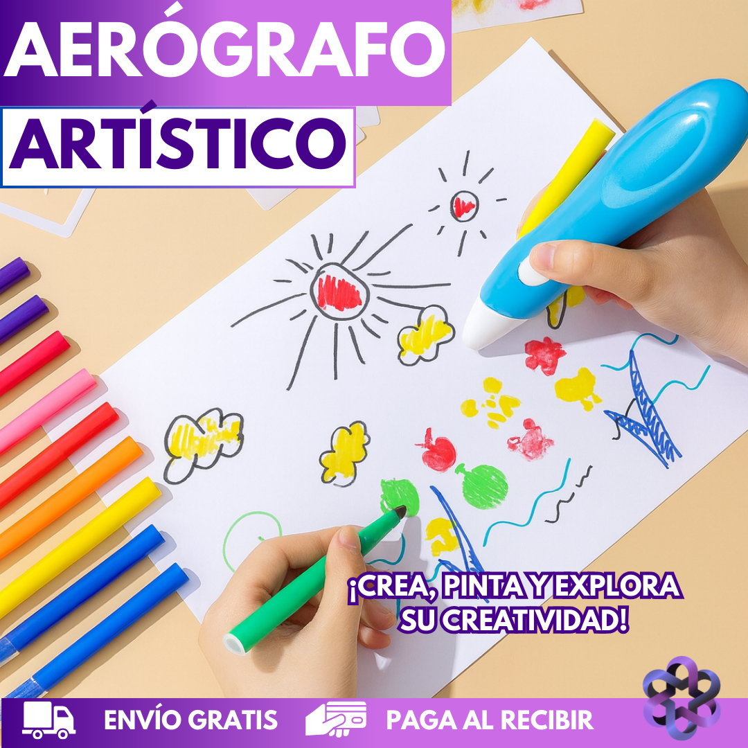 Aerógrafo Artístico🖌️✨